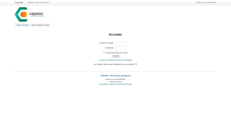 Proyecto Moodle CAPATEC desarrollado por Urantiacos