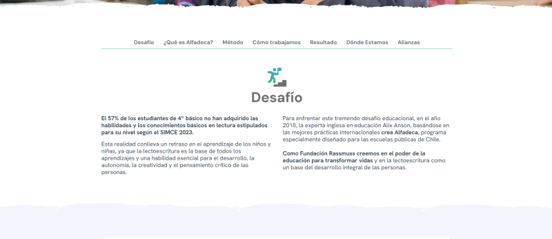 Pantalla 4 de Fundación Rassmuss
