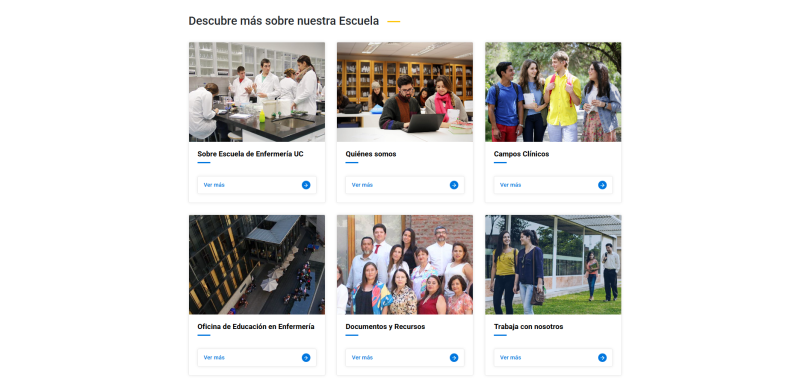 Pantalla 2 de Escuela de Enfermería