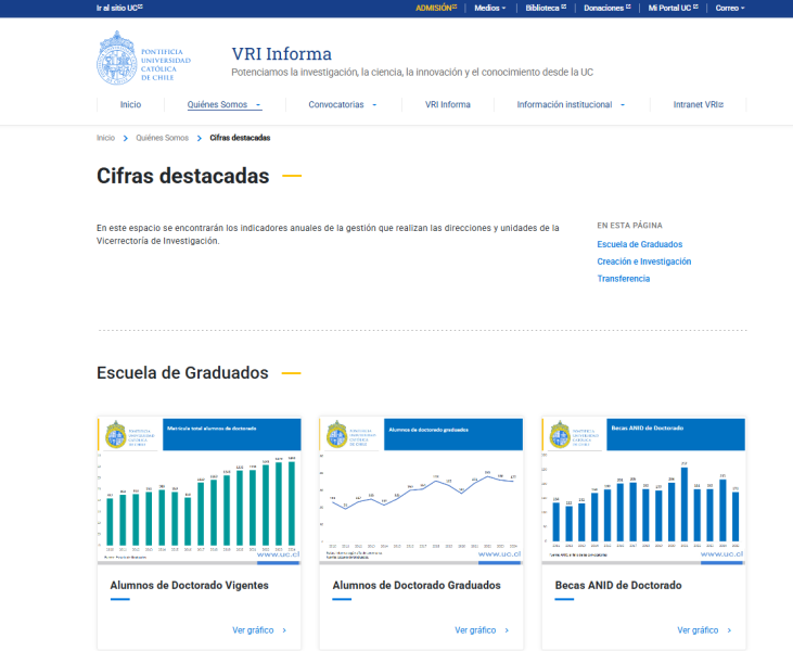 Pantalla 6 de VRI Informa