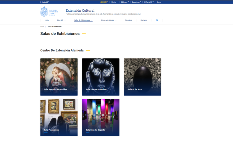 Pantalla 6 de Extensión UC