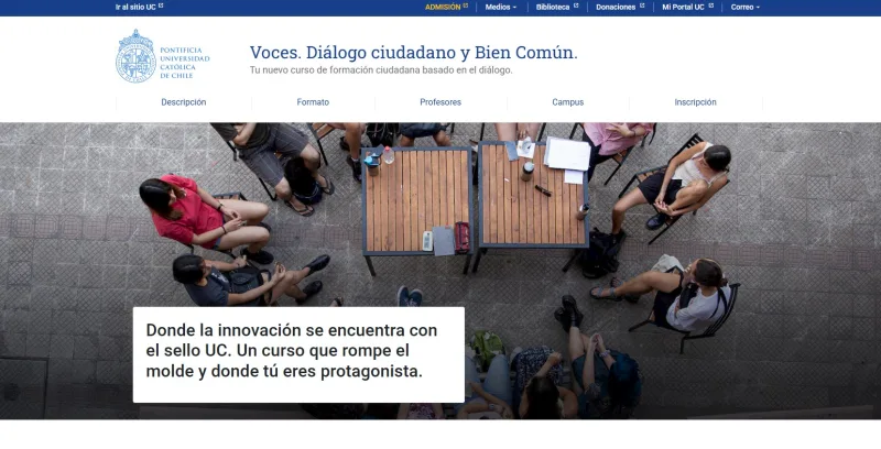 Pantalla 1 de Voces