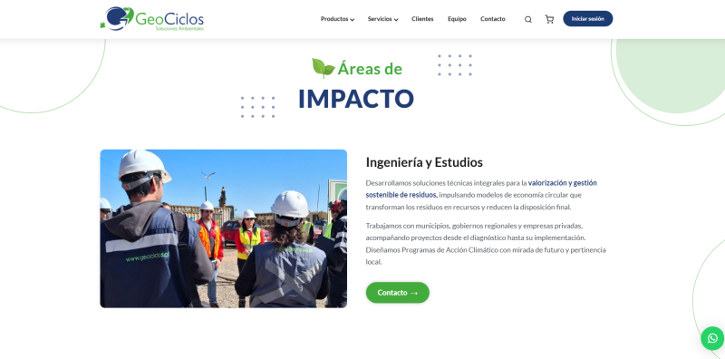 Pantalla 1 de GeoCiclos
