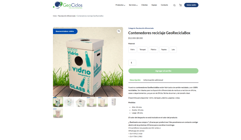 Pantalla 4 de GeoCiclos