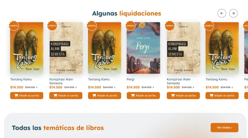 Pantalla 2 de Plataforma Internacional Libros