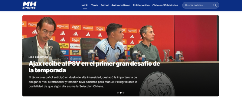 Pantalla 1 de MH Sports