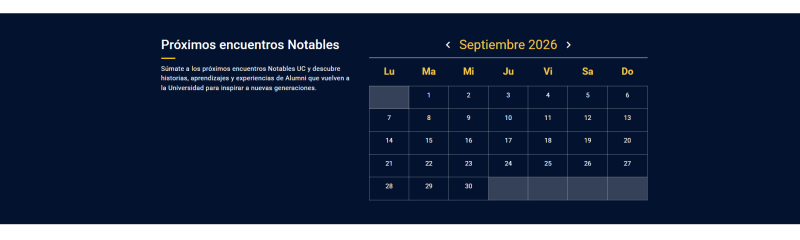 Pantalla 2 de Notables UC