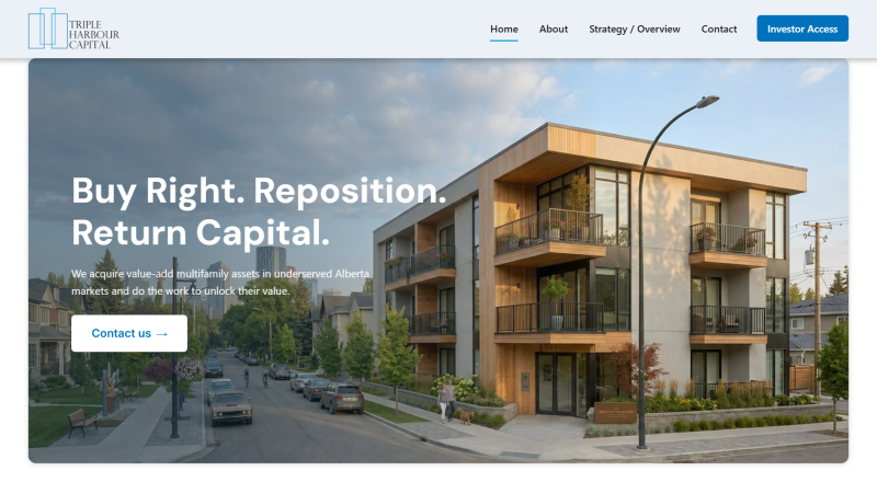 Pantalla 1 de Triple Harbour Capital